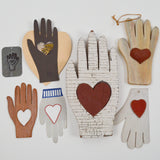 Wood + Metal Heart Hand Bundle