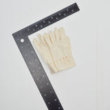 Vintage Tiny Embroidered Gloves - 1 Pair