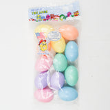 Pastel Plastic Eggville USA Easter Eggs