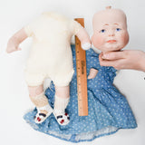 Bell Ceramics Multi-Faced Baby Doll - One Broken Hand