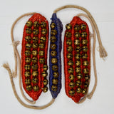Velvet Indian Ankle or Wrist Bells