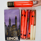 Candles by Lenox Red Taper Candles