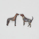 Vintage Lead Dog Figurines
