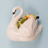 Ceramic Swan Pincushion