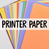 Colorful Printer Paper