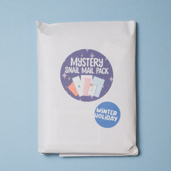 Winter Holiday Mystery Snail Mail Pack