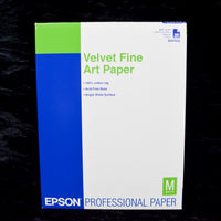 Epson Velvet Fine Art Paper, 8.5" x 11" - 20 Sheets