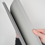 Gray 80 lb Vellum Cardstock - 50 Sheets