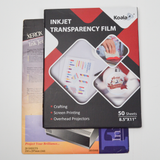Inkjet Transparency Film, 8.5" x 11" - 2 Packs