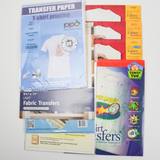 Inkjet Transfer Paper for Light Fabrics - 11 Packs