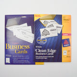 White Business Cards