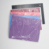 Purple, Red, Pink + Blue Cardstock
