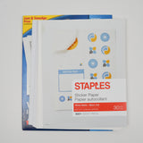 Assorted Printable Sticker Paper