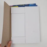 White Repositionable Laser Printable Shipping Labels