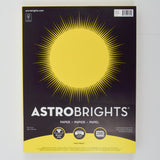 Astrobrights Solar Yellow Paper - 8.5" x 11"