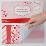 Valentine's Day Scrapbook Paper Bundle