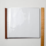 Memory Stor Brown Faux Leather Photo Cover Scrapbook - 12" x 12" Default Title