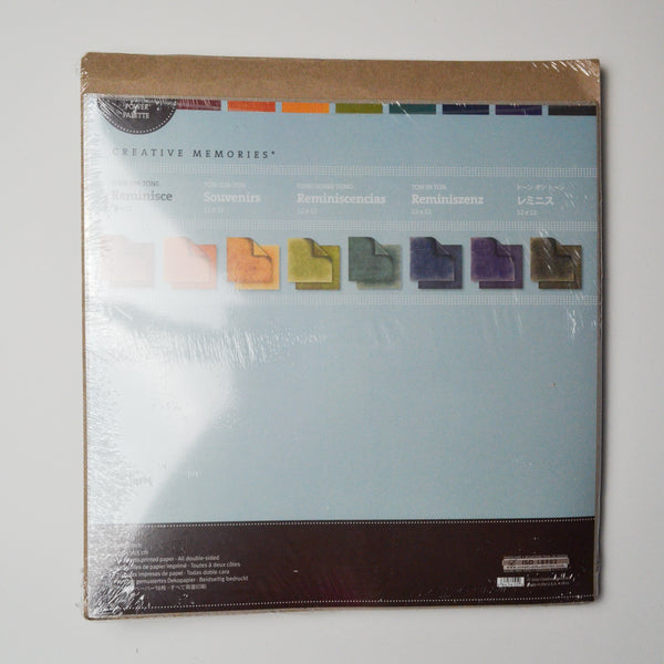 Creative Memories Reminisce Power Palette Scrapbooking Kit - 12 x