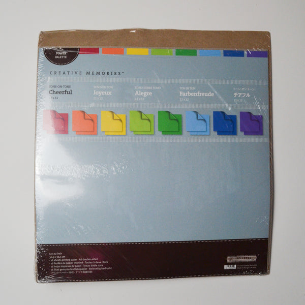 Creative Memories Cheerful Power Palette System Scrapbooking Kit