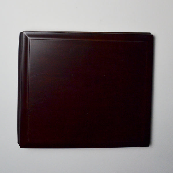 Brown Faux Wood Hardcover Scrapbook