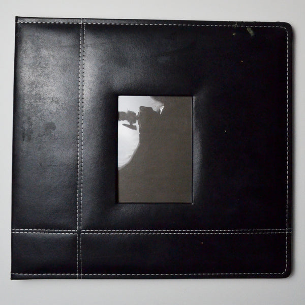 Black Deluxe Bonded Leather Scrapbook