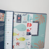 Ahoy Little One Scrapbook - 12" x 12"