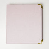 Russell + Hazel Shimmer Pink Mini 3-Ring Binder + Inserts