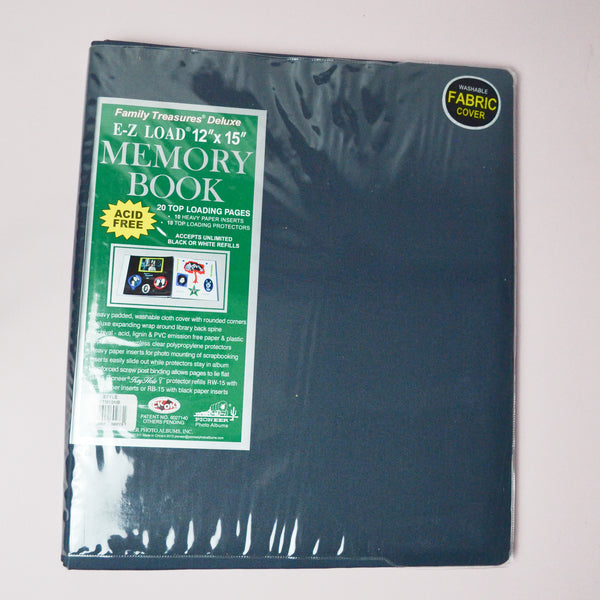 Dark Green Memory Book