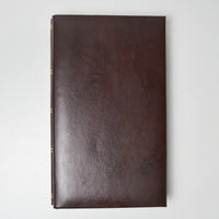 Dark Brown Photo Album with Extendable Pages