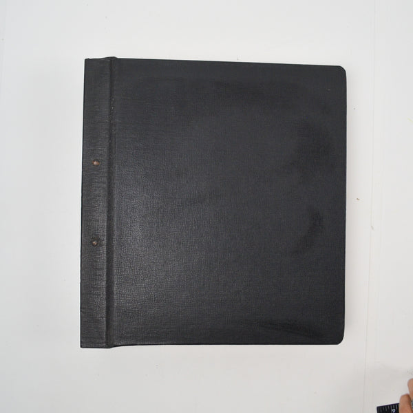 Black Postage Stamp Album - Some Stamps