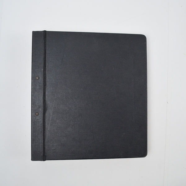 Black Postage Stamp Album - Some Stamps