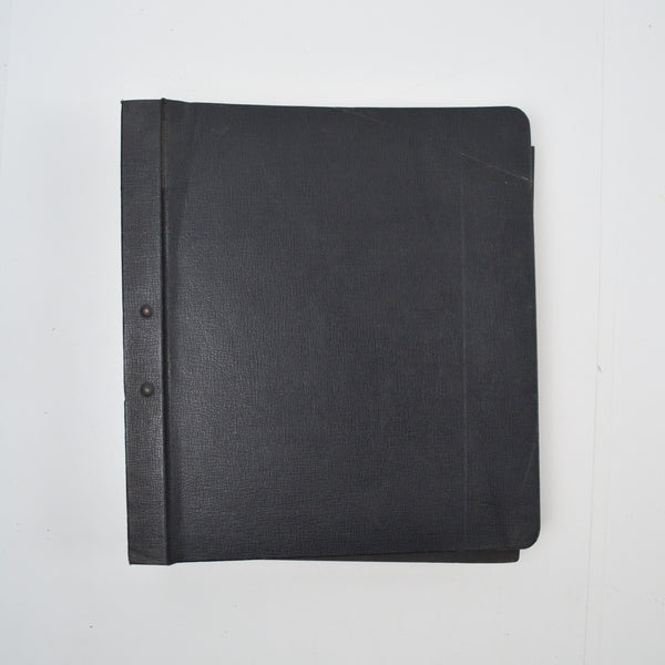 Black Postage Stamp Album - Some Stamps