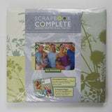 Green Floral Scrapbook Complete Kit