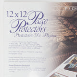The Creative Memories Collection 12" x 12" Strap Hinge Page Protectors - 4 Packs