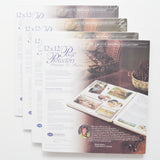 The Creative Memories Collection 12" x 12" Strap Hinge Page Protectors - 4 Packs