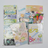 Cute Phrases + Nature Scrapbook Sticker Embellishments