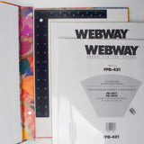 Colorful Floral Webway Scrapbook + Refill Pages