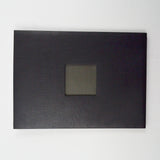 Black Scrapbook with Page Protectors