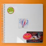 White Canson Photo & Scrap Archival Scrapbook 11.25" x 12"
