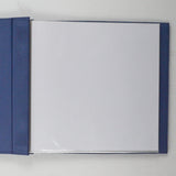 Blue Chatterbox Postbound Scrapbook - 8" x 8"