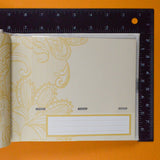 White + Silver Wedding Scrapbook