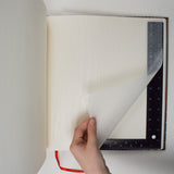 Navy, Maroon + Beige Fabric Cover Vanguard Photo Album