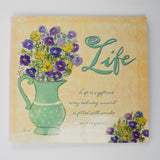 Yellow, Green + Purple Flavia Weedn Life Scrapbook