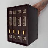 Dark Brown Springfield Photo Albums Mini Box Set - Set of 4