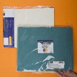Teal Kolo Newport Photo Album with Soft White Refill Page Pack - 8.5" x 11"