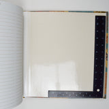 Patchwork Floral Print Markings Scrapbook