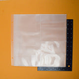 Clear Multi-Pocket Fold Out Binder Refill Pages - Set of 6