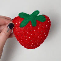 Strawberry Plush Sewing Kit