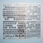 Letraset 84 pt Roco Dry Transfer Lettering