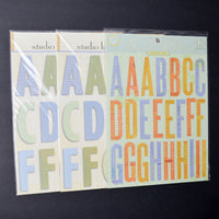 Capital Alphabet Sticker Bundle